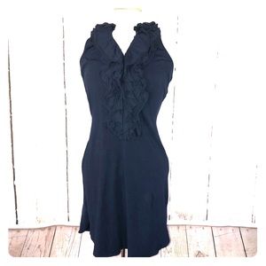Boston Proper Navy sleeveless dress